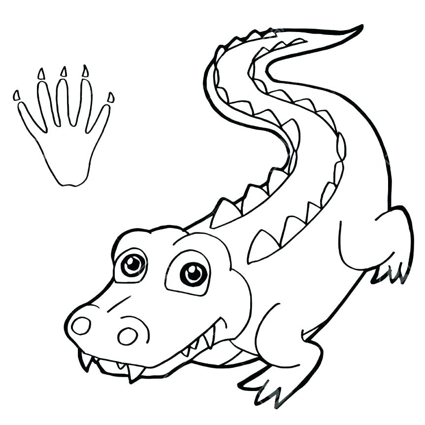 Crocodile Drawing For Kids at GetDrawings | Free download