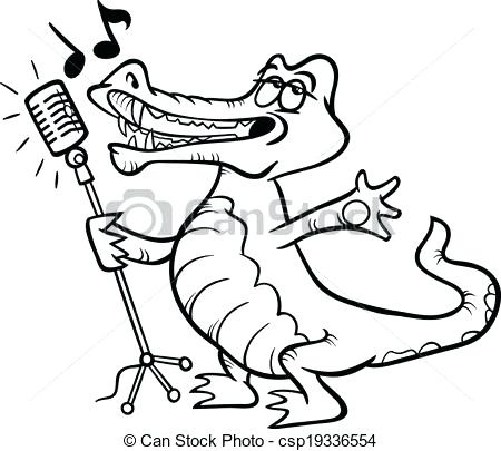 450x405 Crocodile Coloring Sheet C For Crocodile Coloring Page