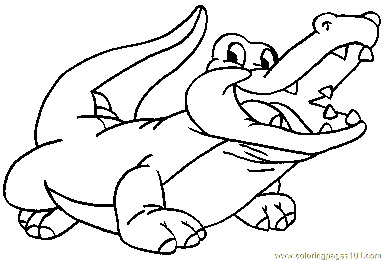 766x521 Valuable Alligator Coloring Pages Alligators Page Free