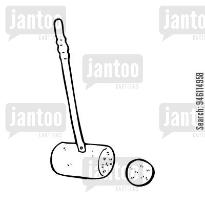 400x400 Croquet Mallet