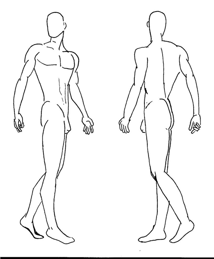 813x982 Male Fashion Croquis 11 By Cirk Us