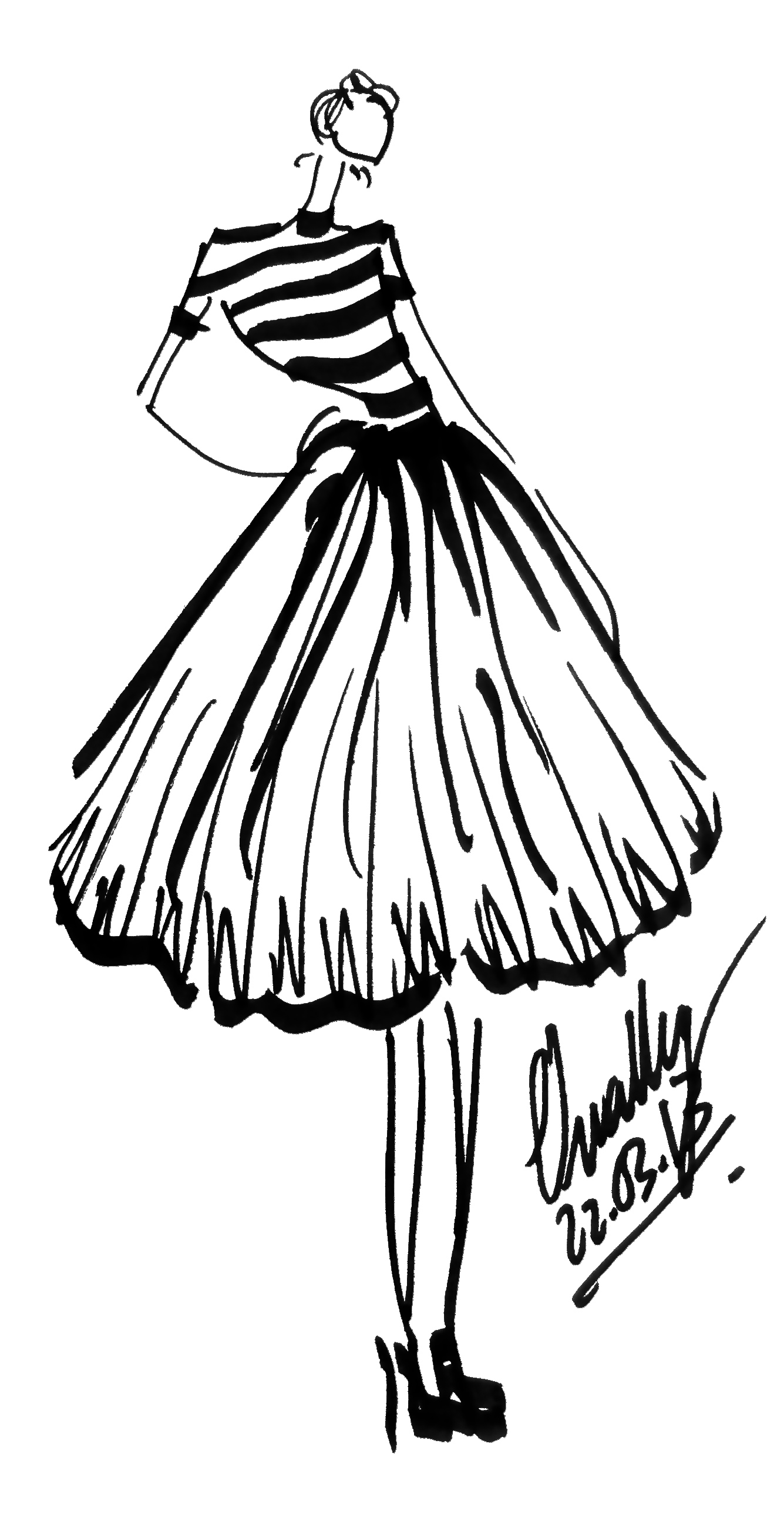 1335x2592 Black Amp White. Sophisticated Croquis. Midnight Amp Classy Night