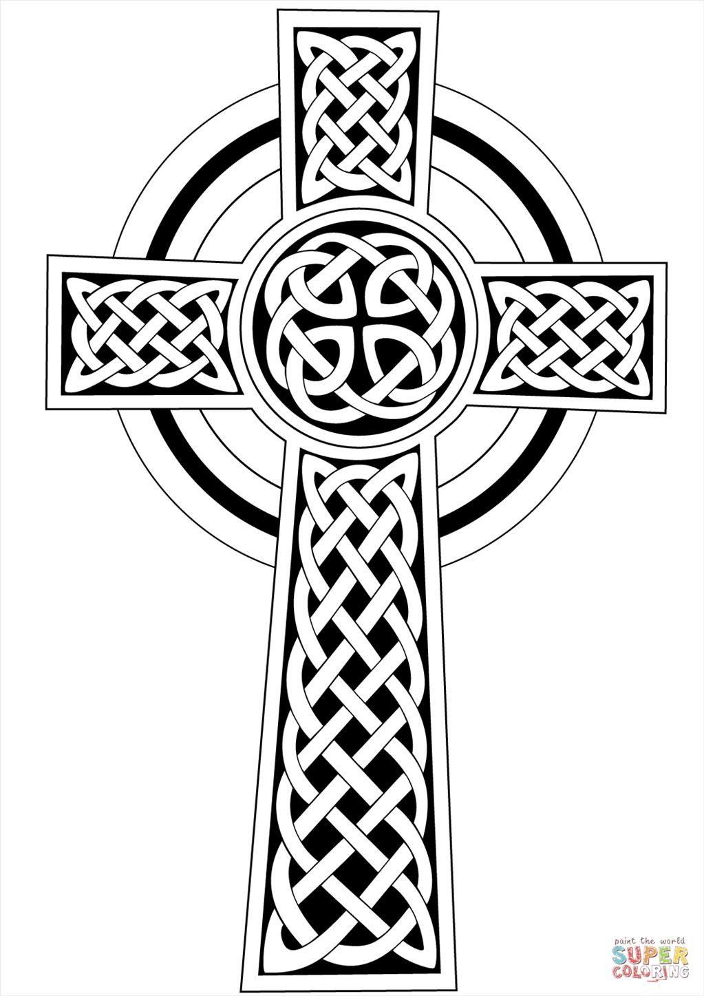 1023x1447genious Idea Free Printable Cross Coloring Pages Draw 29