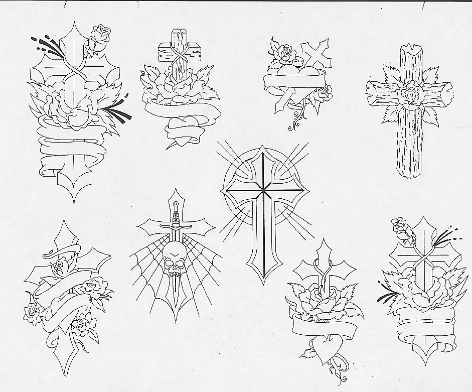 941x781 Cross Sketch Tattoos Art Tattoos Art