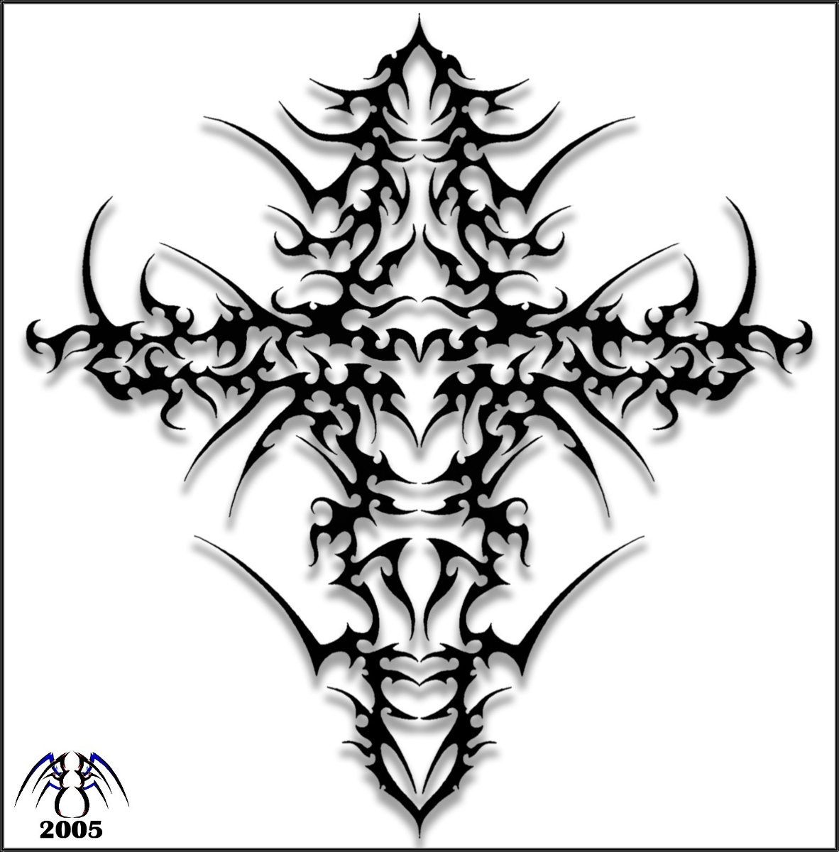 1182x1200 Drawing Cool Cross Drawings Step By Step With Cool Tribal Cross