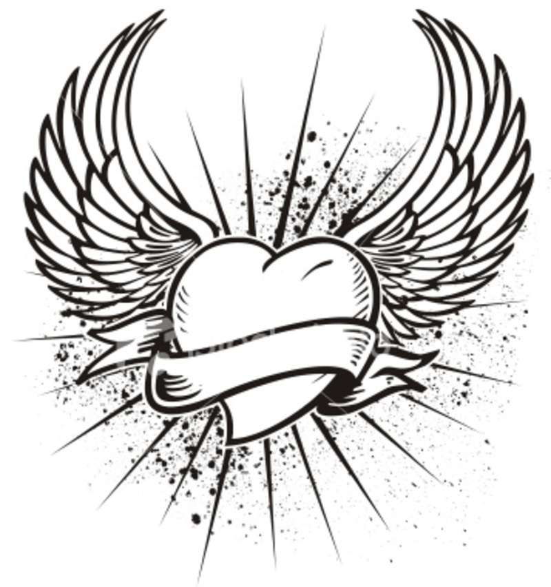 800x852 Download Heart Tattoo Coloring Pages