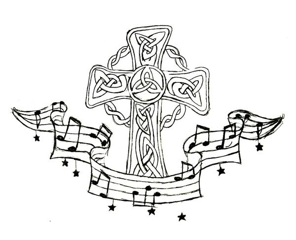 600x485 25 Brilliant Cross Tattoos For Men