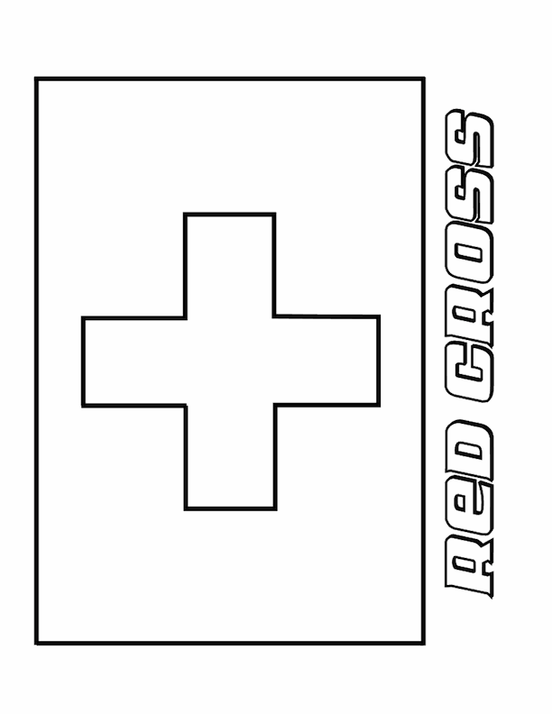 612x792 Z'Onae Coloring Educationflagsred Cross