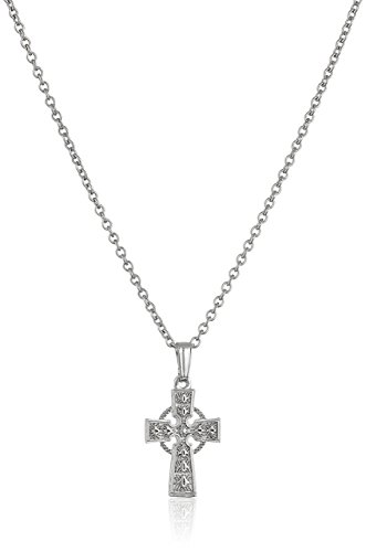 331x500 Girls' Children's Sterling Silver Celtic Cross Pendant