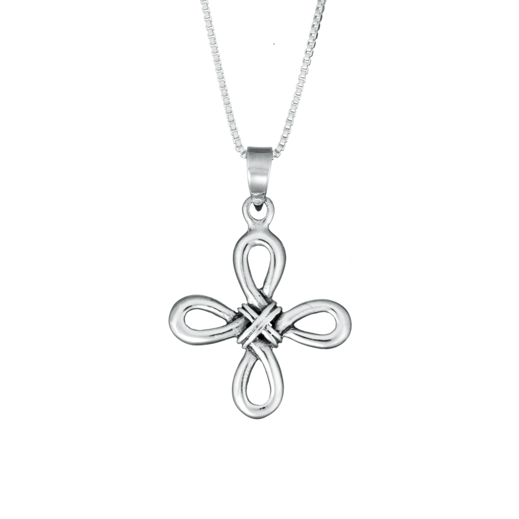 1024x1024 Celtic Loop Cross Necklace