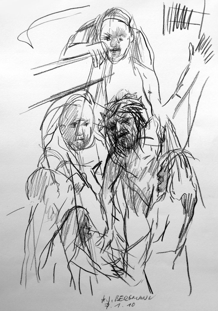 Cross Pencil Drawing