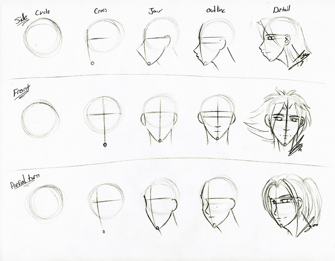 1280x998 Face Sketch Tutorial By Juacamo