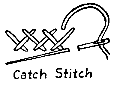 400x287 Catch Stitch Embroidery How