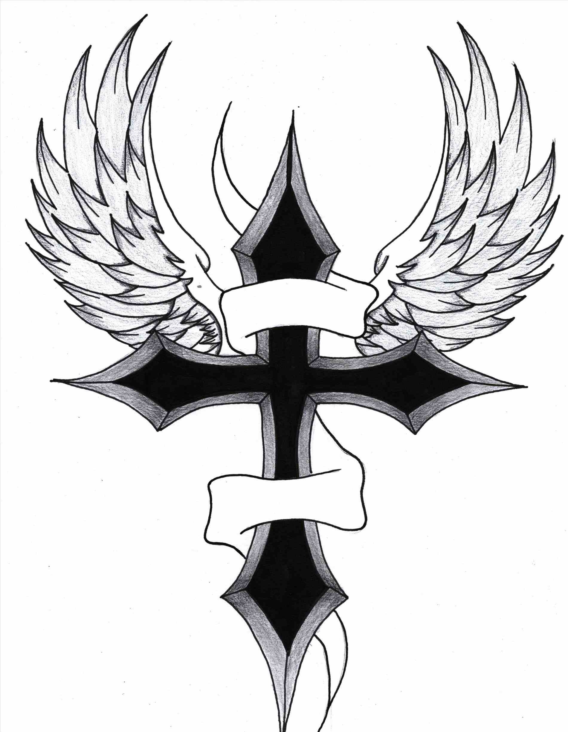 1900x2450 Cross Designs With Banner