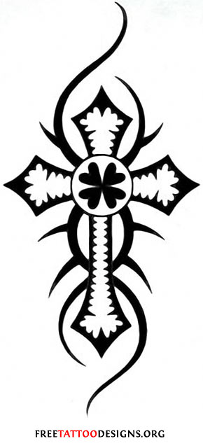290x640 50 Cross Tattoos Tattoo Designs Of Holy Christian, Celtic