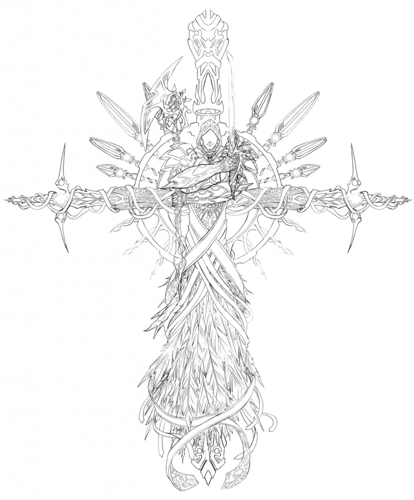 848x1024 Pencil Sketches Of Crosses Pencil Drawings Of Crosses