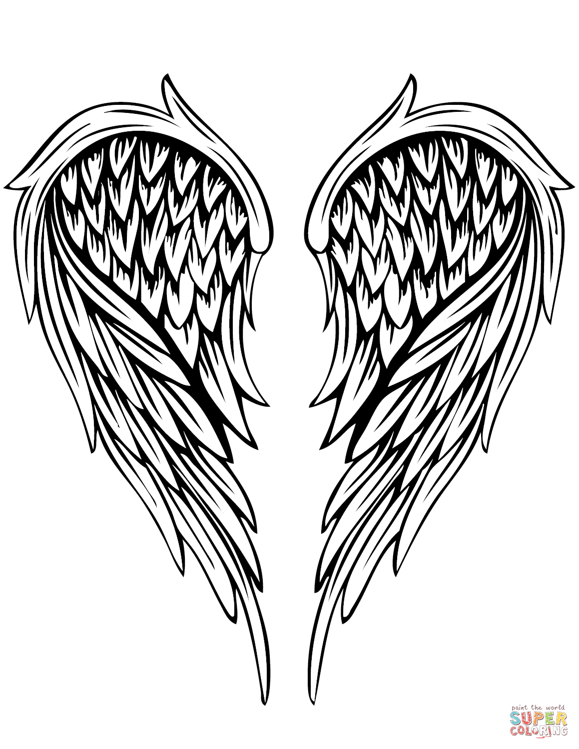 1159x1500 Pictures Printable Picture Of Angel Wings,