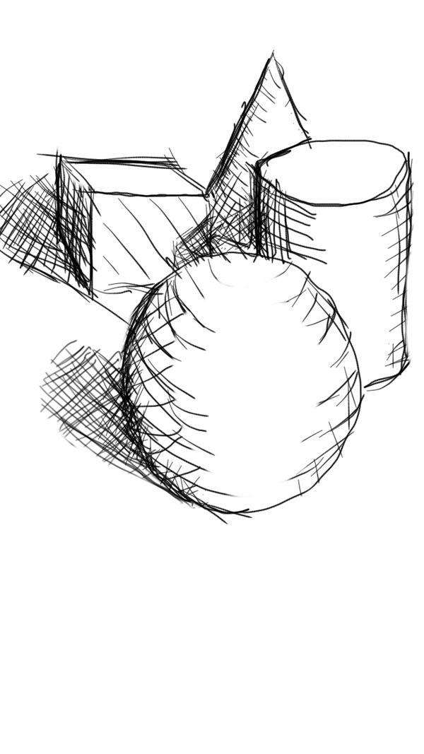 600x1067 Cross Hatch Sketch By Bronzetitan