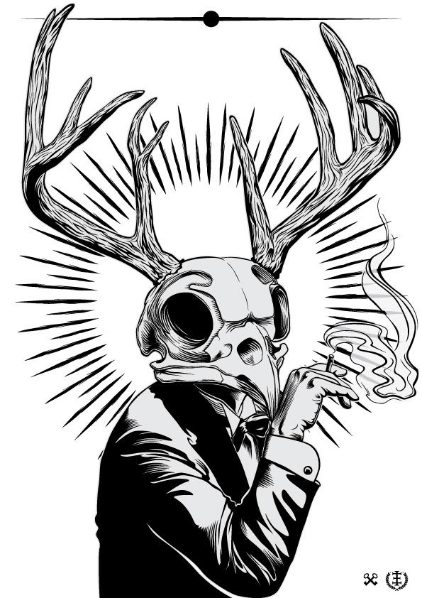 595x842 Bird Skull Reference Reference Images (Drawing)