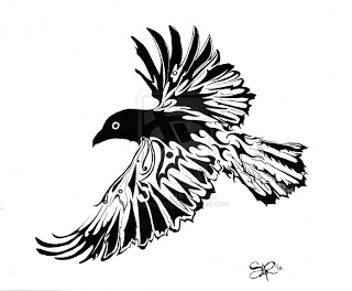 320x264 Animal Tattoo Designs Crow Tattoos Designs And Meaning