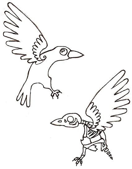 426x543 Crow Tattoo Outline By Takeowizard