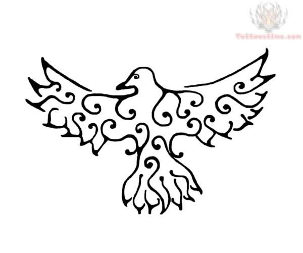 600x501 Celtic Crow Tattoo Images Amp Designs Random Tattoo