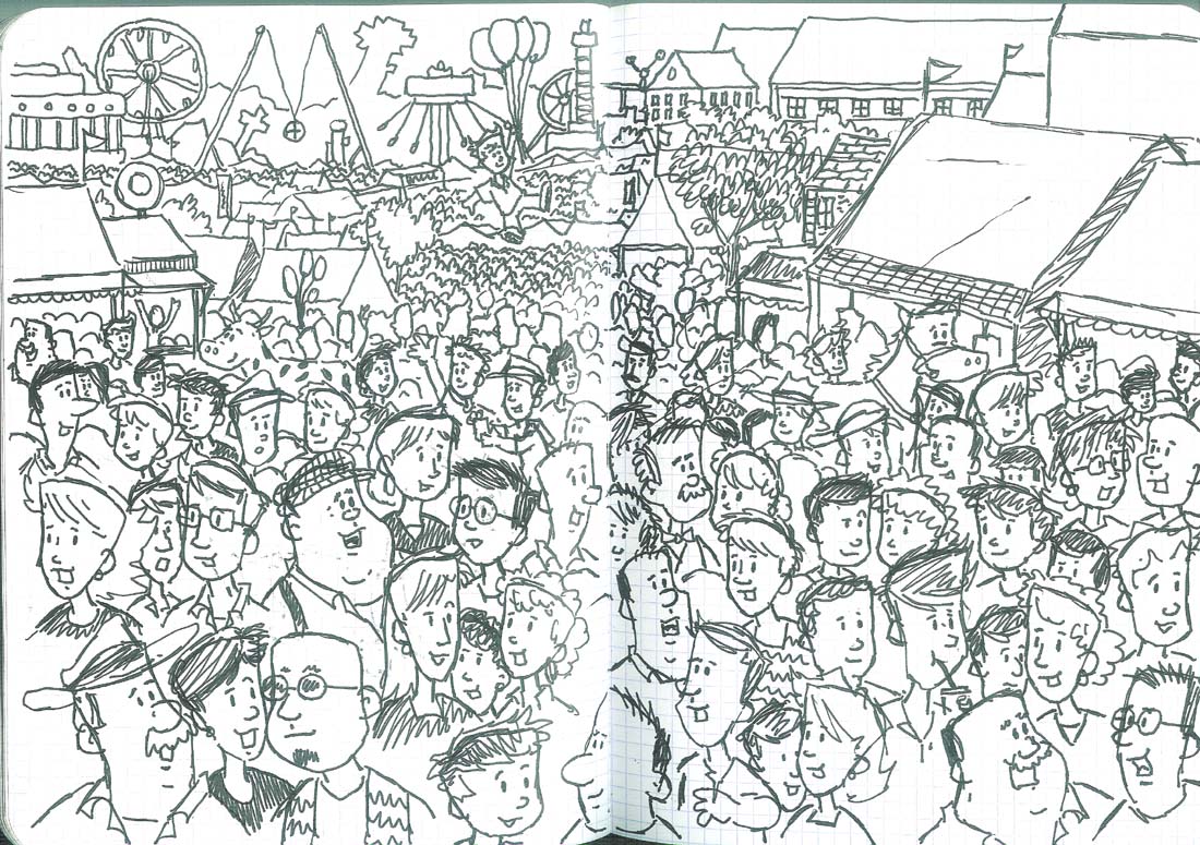 1100x775 Lost In The Crowd Artboy Design