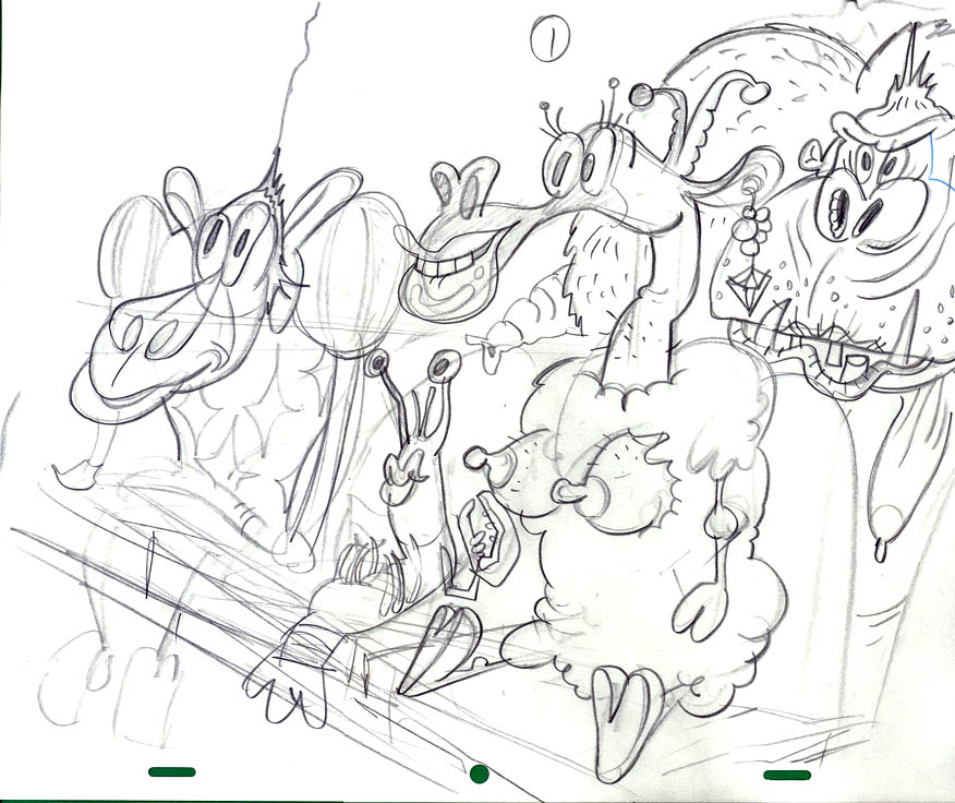 876x736 John K Stuff More Animal Crowds