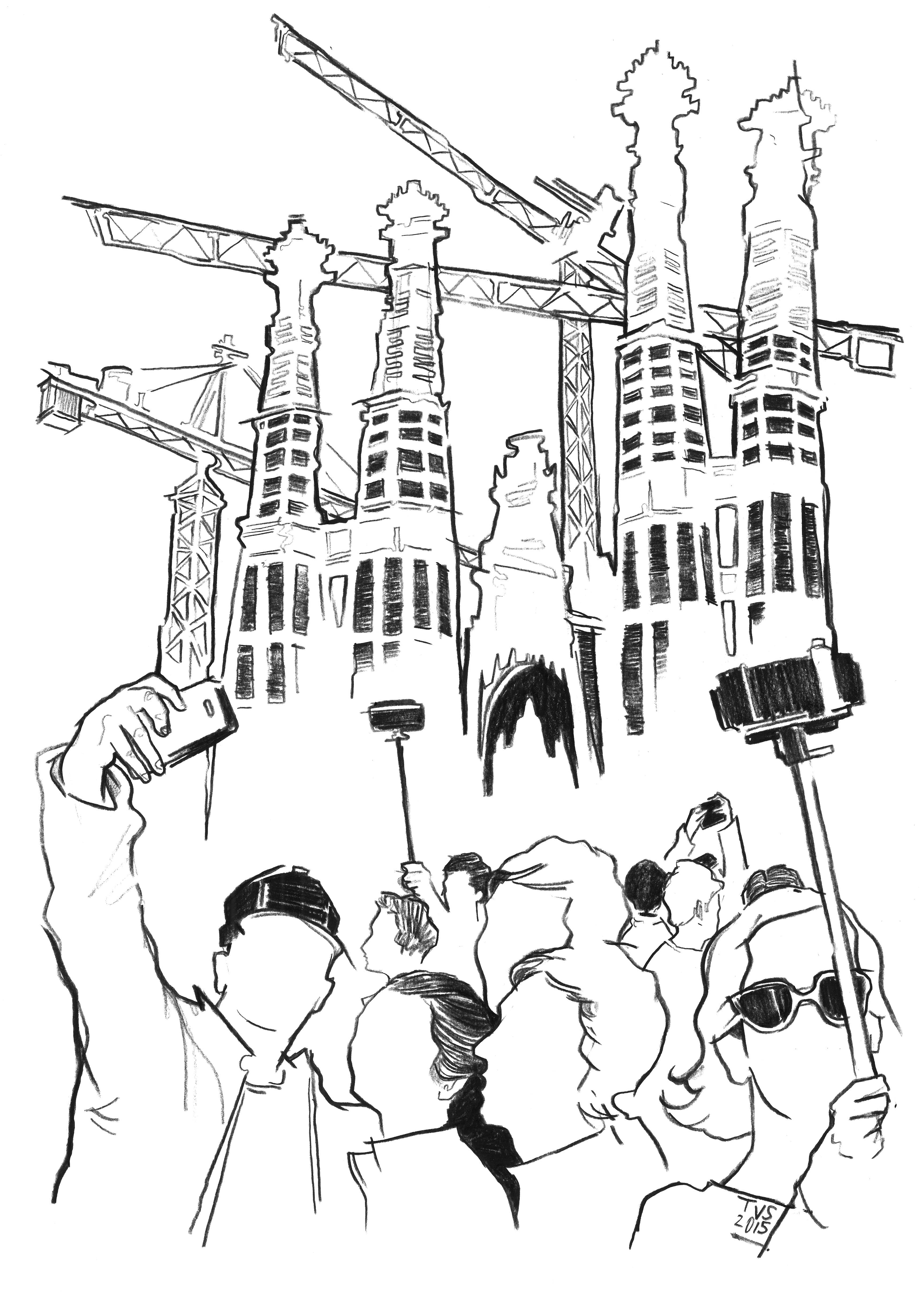 3456x4888 Cranes And Crowds