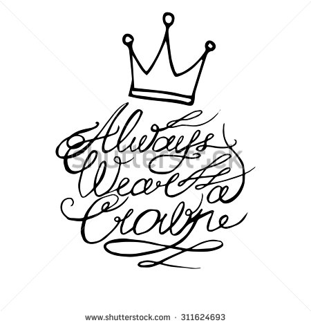 450x470 Drawn Crown Vector