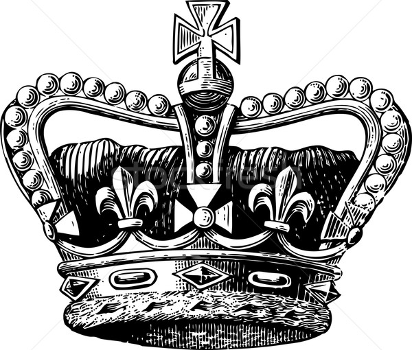600x510 Crown Engraving Vector Illustration Engin Korkmaz (Hypnocreative