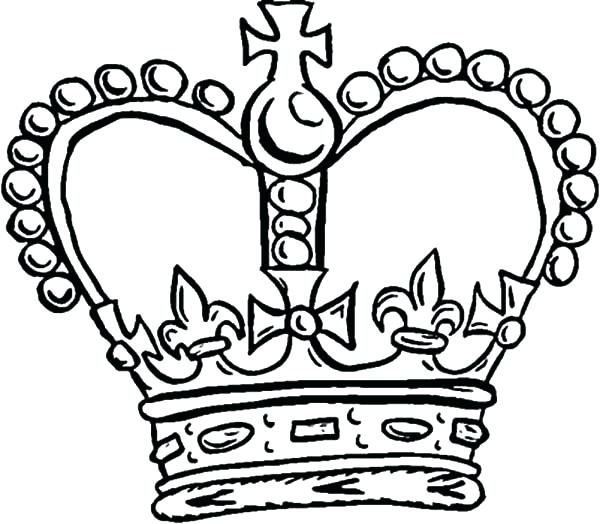 600x524 Here Are Crown Coloring Page Pictures Pope Crown Coloring Pages