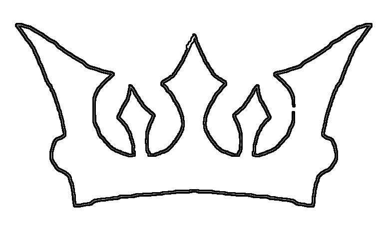 779x452 Princess Crown Line Drawing