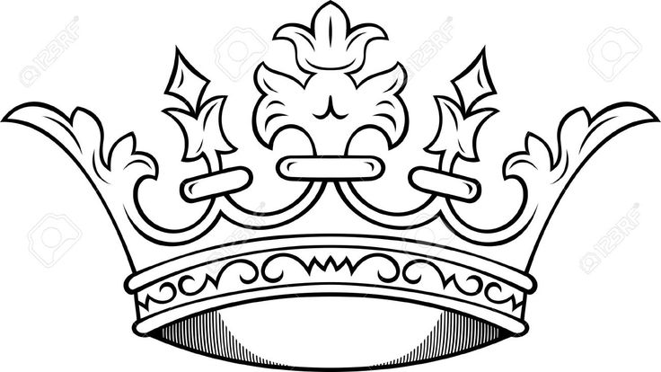 736x414 Top King Crown Outline Images For Tattoos Jojo
