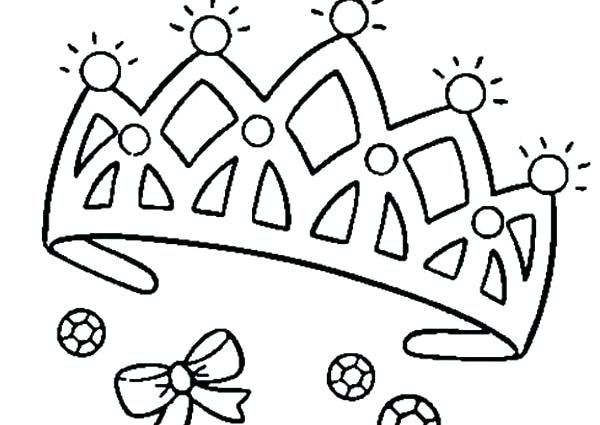600x425 Princess Crown Coloring Pages Best Images Of Cartoon Page How