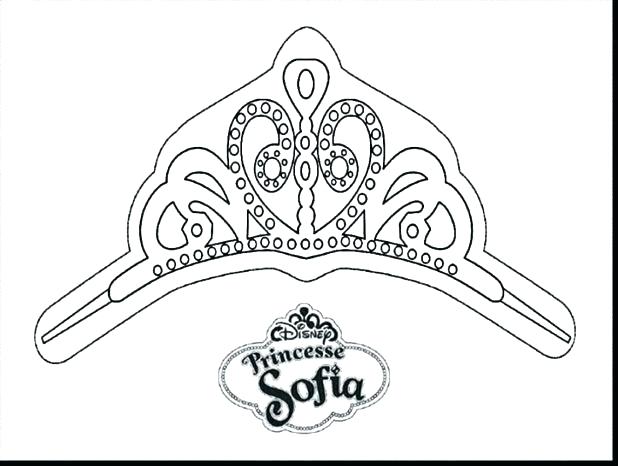 618x466 Crown Coloring Interesting Princess Crown Coloring Pages Print