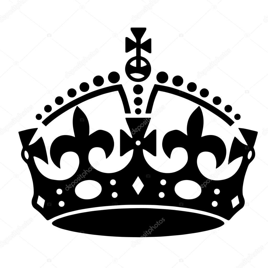 1024x1024 Crown Tattoo Vector Stock Vector Klowreed