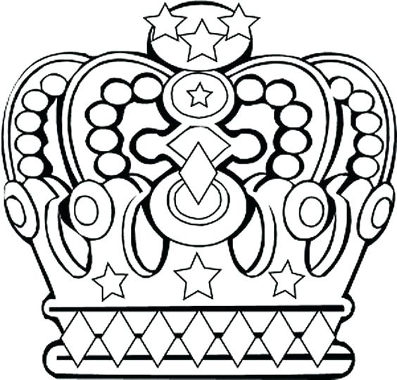 564x539 Crown Coloring Sheet Tiara Coloring Pages Crown Coloring Page