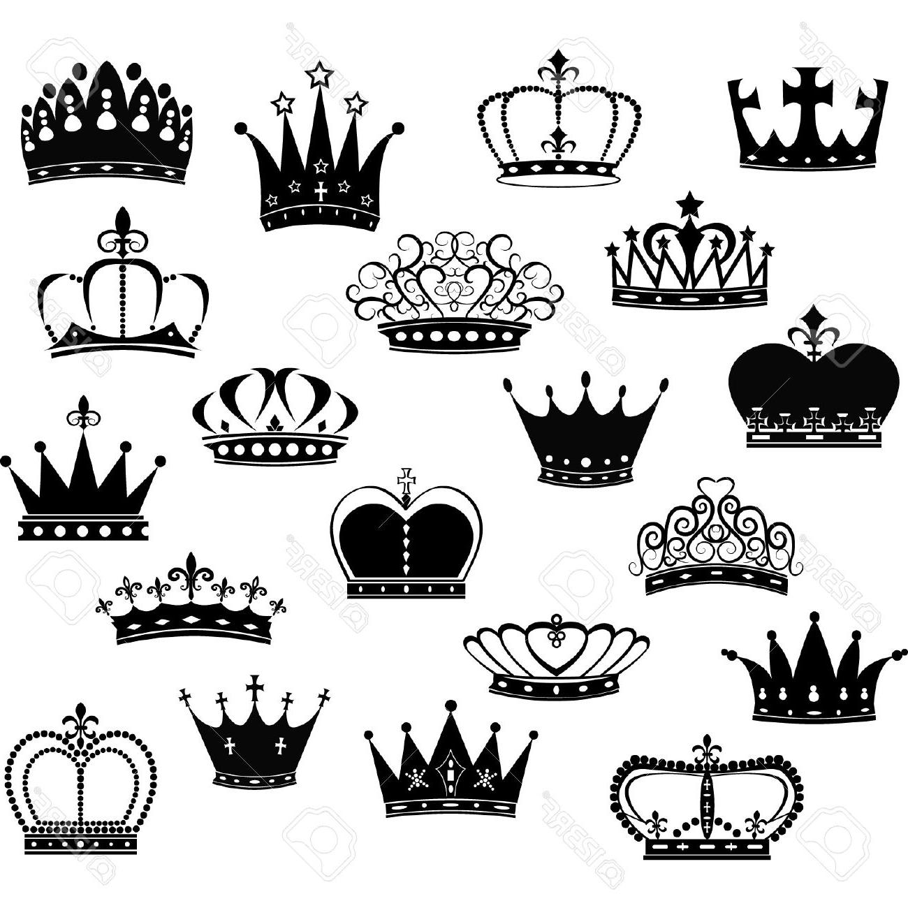 1300x1300 Queen Crown Silhouette
