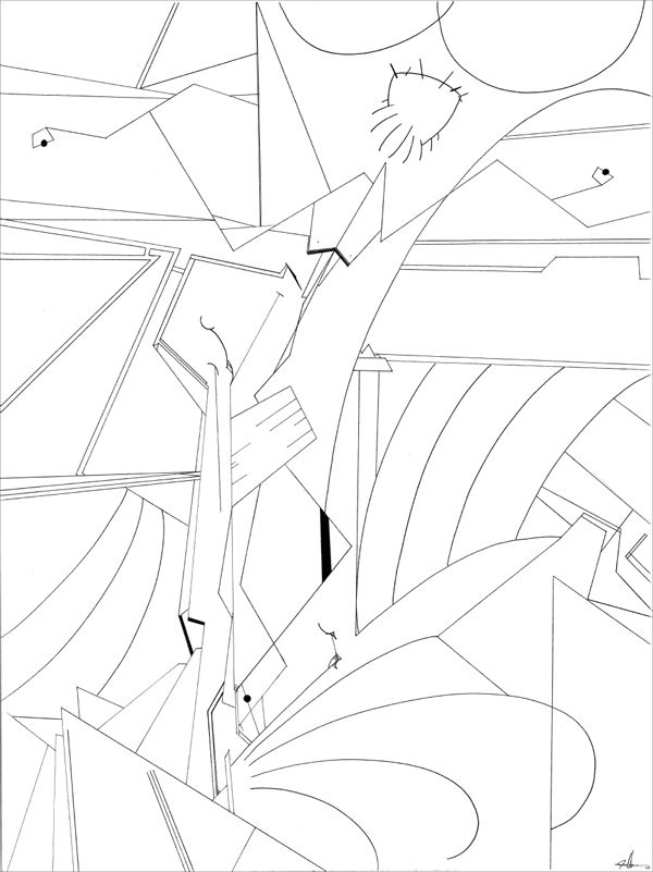 600x801 Linear Crucifixion Jamieson Flynn