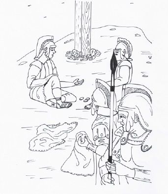 342x395 The Crucifixion Of Jesus Christ ~ Lesson Fun Stuff For The Kids