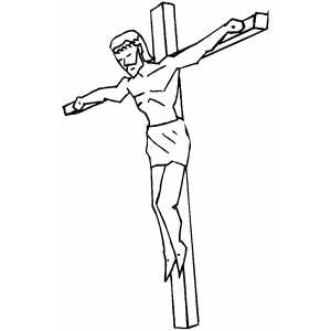 300x300 Crucifixion Jesus Drawing Merry Christmas Amp Happy New Year Arts
