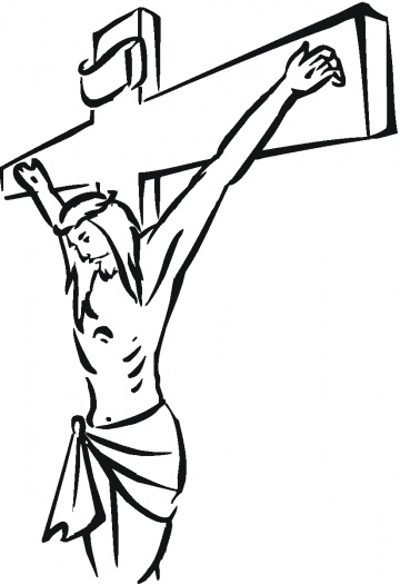 360x525 5 Jesus Christ Crucifixion Printable Coloring Pages For Kids