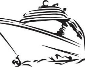 340x270 Cruise Ship Decal Etsy