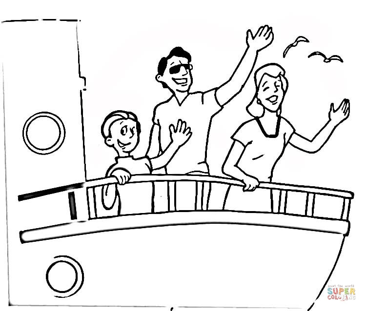 750x638 Cruise Ship Coloring Page Free Printable Coloring Pages