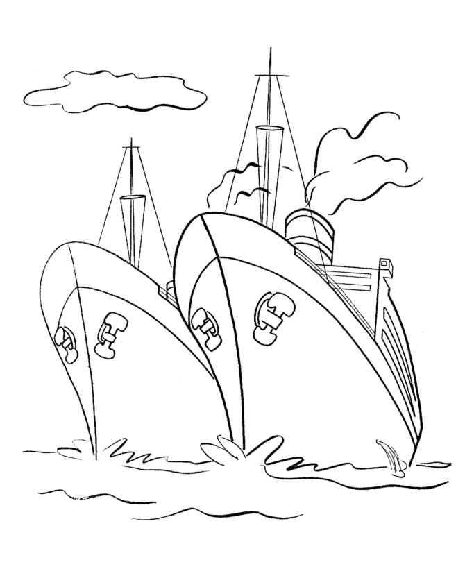 670x820 Cruise Ship Coloring Pages Many Interesting Cliparts