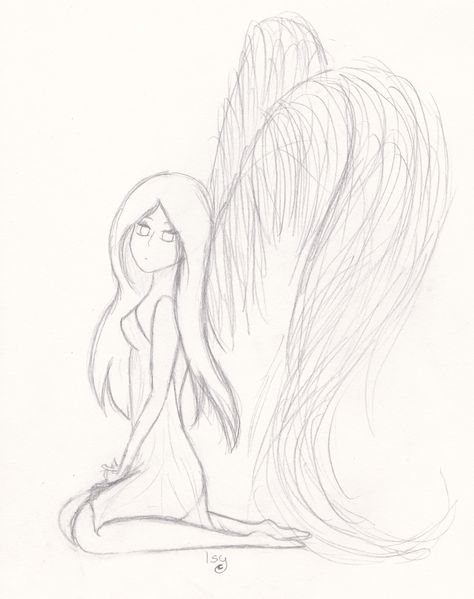 474x599 How To Draw Fallen Angels Girls Crying Angel 2 Remake By