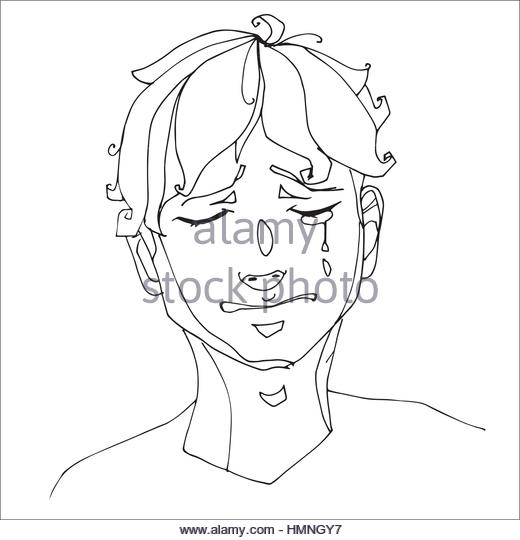 520x540 Crying Boy Painting Stock Photos Amp Crying Boy Painting Stock