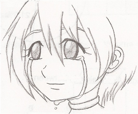 526x435 How To Draw A Girl Crying Pictures To Pin