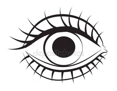 450x350 Crying Eye In Anime Or Manga Style With Teardrops And Reflections